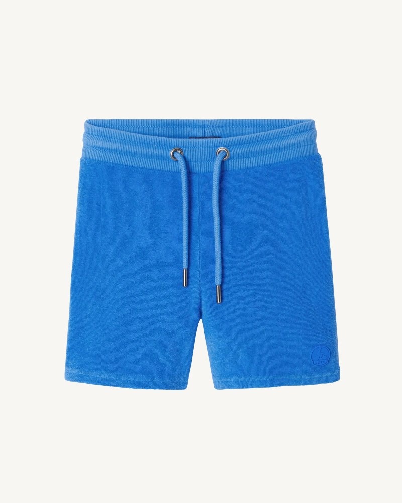 JOTT Serra Terry Bomull Shorts Barn Blå | WFS-4502