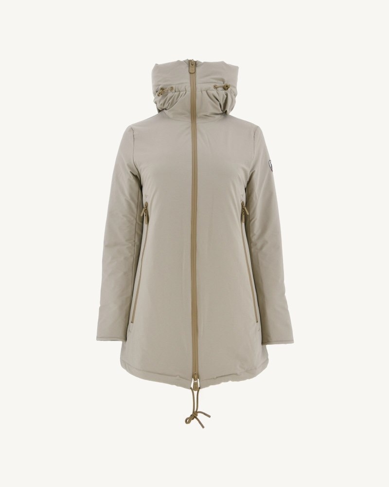 JOTT Siberian Hooded Pufferjackor Dam Beige | ZQB-7120