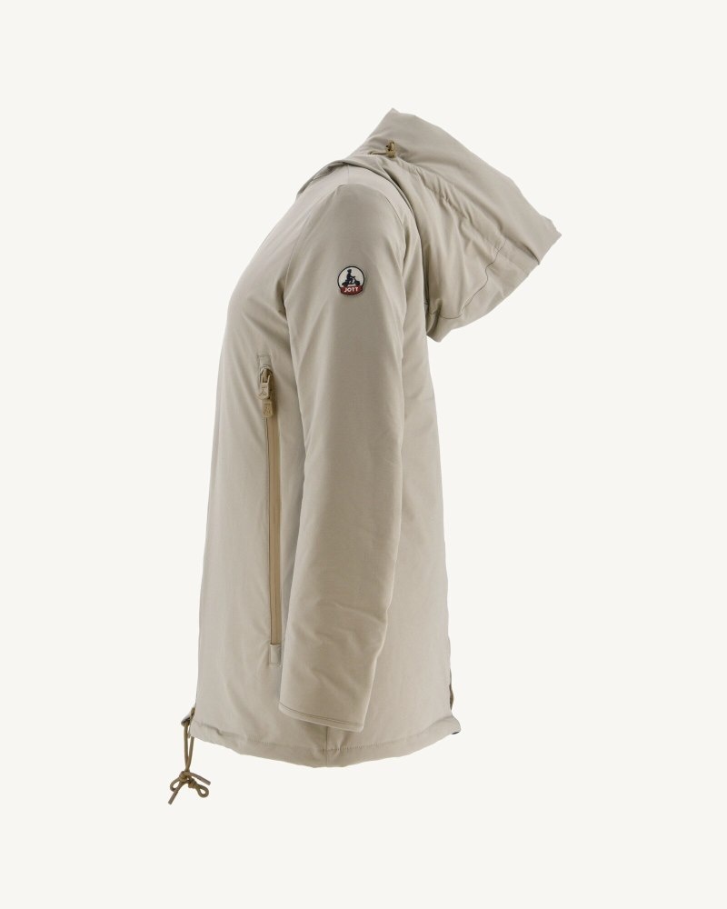 JOTT Siberian Hooded Pufferjackor Dam Beige | ZQB-7120