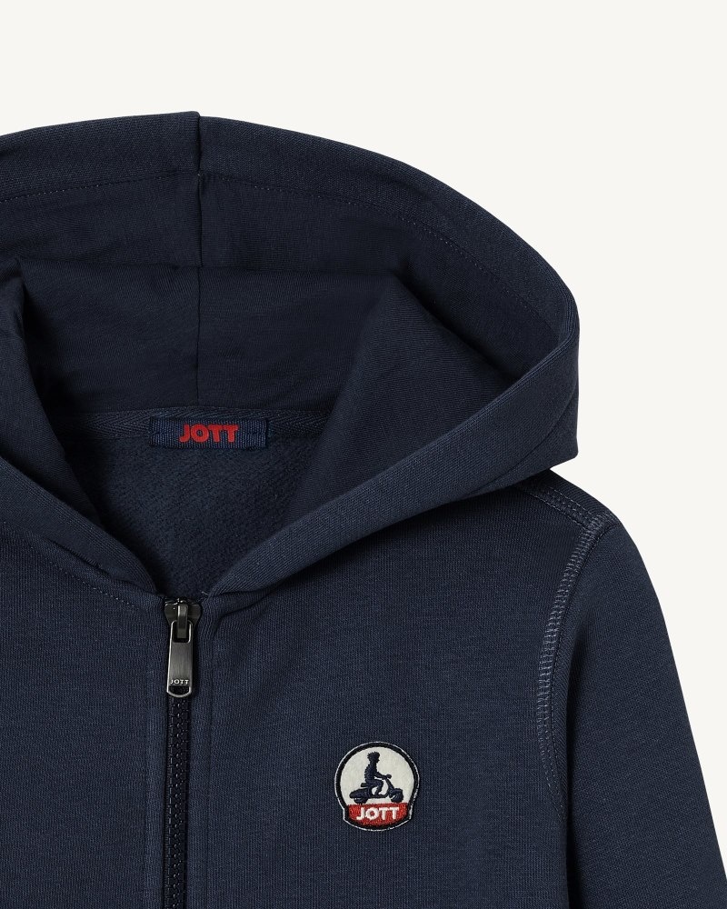 JOTT Tijuana Hoodie Barn Marinblå | BVL-8205