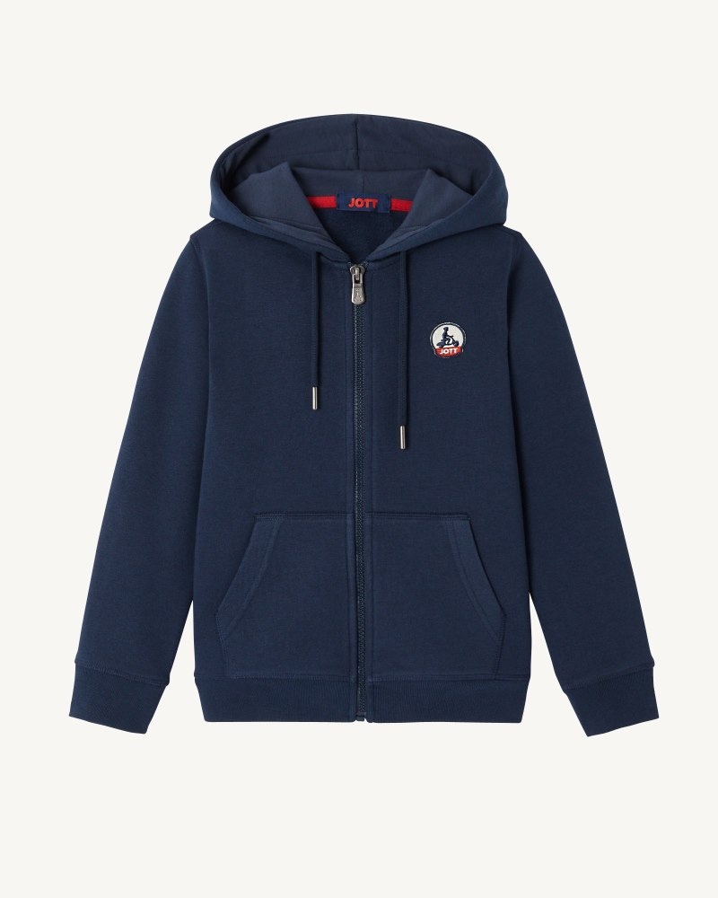 JOTT Tijuana Hoodie Barn Marinblå | WRR-8526