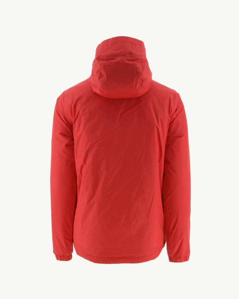 JOTT Vigo Reversible Ultralight Hooded Dunjackor Herr Röda Mörkblå | FSX-2117