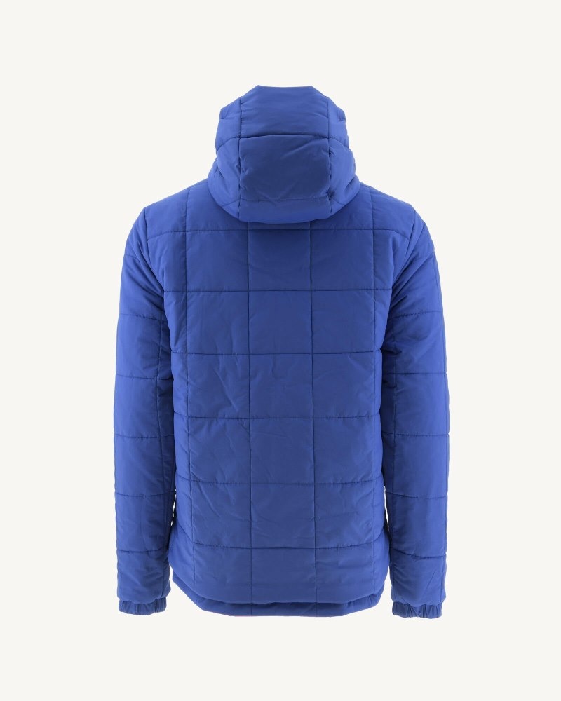 JOTT Vigo Reversible Ultralight Hooded Dunjackor Herr Röda Mörkblå | FSX-2117